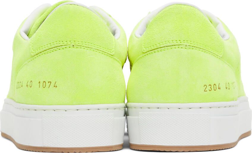 Common Projects Yellow Suede Zeus Prototype Low Sneakers - Picture 2