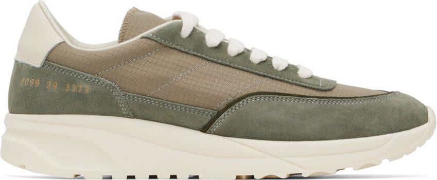 Common Projects Khaki Track 80 Sneakers - Picture 4
