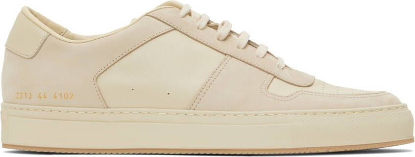 Common Projects Leather BBall Low Sneakers - Picture 5