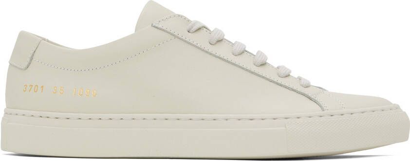 Common Projects Off-White Achilles Low Sneakers