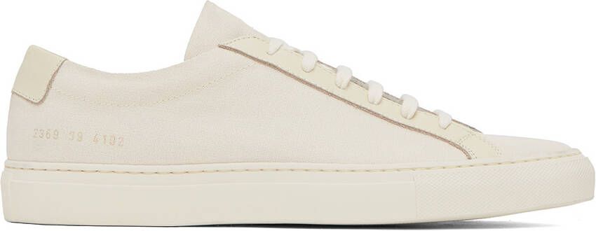 Common Projects Off-White Original Achilles Low Sneakers - Picture 5