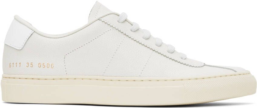 Common Projects Off-White Tennis 77 Sneakers - Picture 5