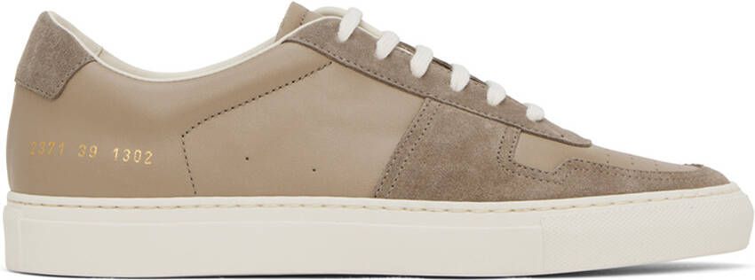 Common Projects Taupe BBall Summer Sneakers - Picture 5