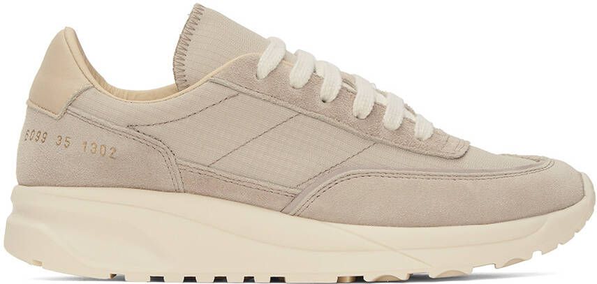 Common Projects Taupe Track 80 Sneakers - Picture 5