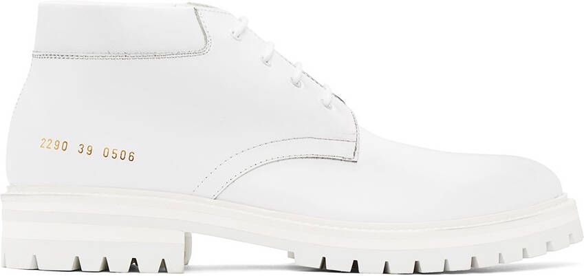 Common Projects White Combat Derbys - Picture 5