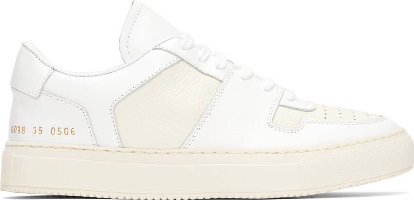 Common Projects White Decades Sneakers - Picture 5