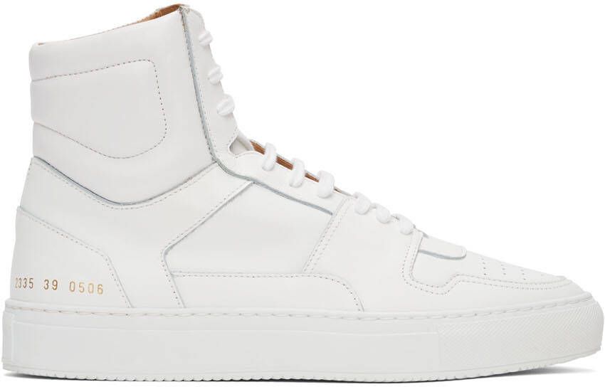 Common Projects White High-Top Sneakers
