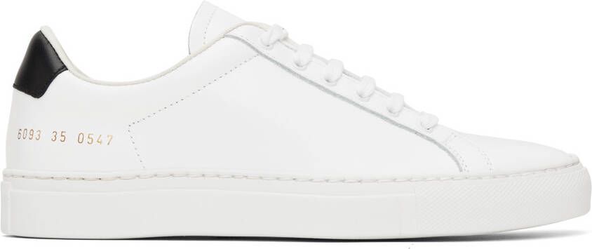 Common Projects White Retro Sneakers