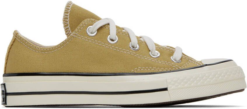 Converse Beige Chuck 70 Vintage Sneakers - Picture 5