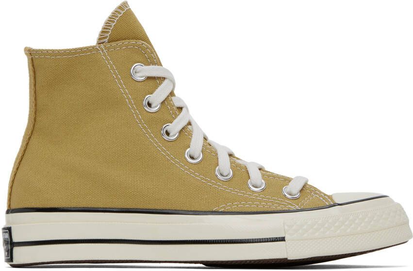 Converse Beige Chuck 70 Vintage Sneakers - Picture 5