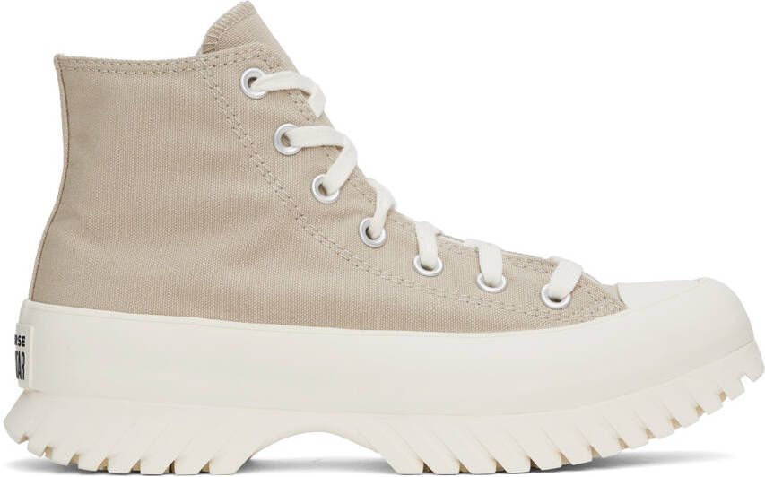 Converse Beige Chuck Taylor All Star Lugged 2.0 Seasonal Color Sneakers - Picture 5