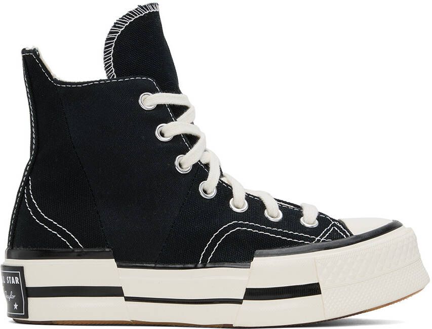Converse Black Chuck 70 Plus High Top Sneakers - Picture 3