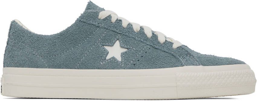 Converse Blue One Star Pro Sneakers - Picture 4