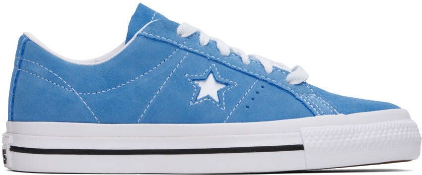 Converse Blue One Star Pro Sneakers - Picture 5