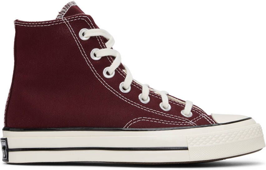 Converse Burgundy Chuck 70 Vintage Sneakers - Picture 4