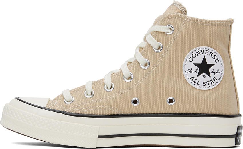 Converse Beige Chuck 70 Vintage Sneakers - Picture 3