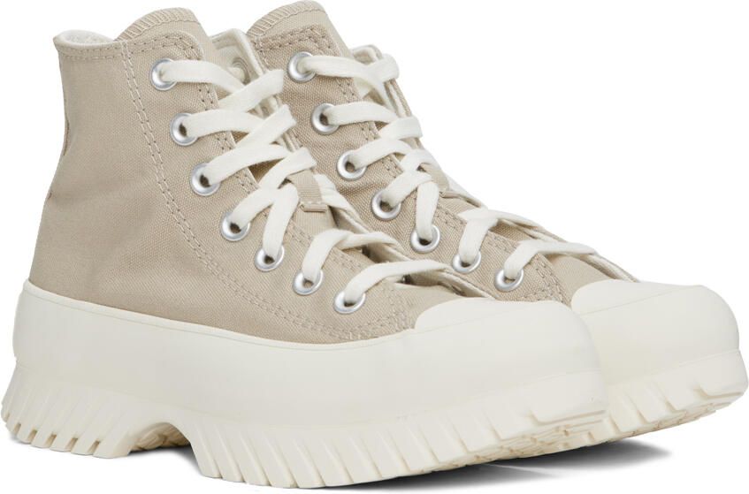 Converse Beige Chuck Taylor All Star Lugged 2.0 Seasonal Color Sneakers - Picture 2