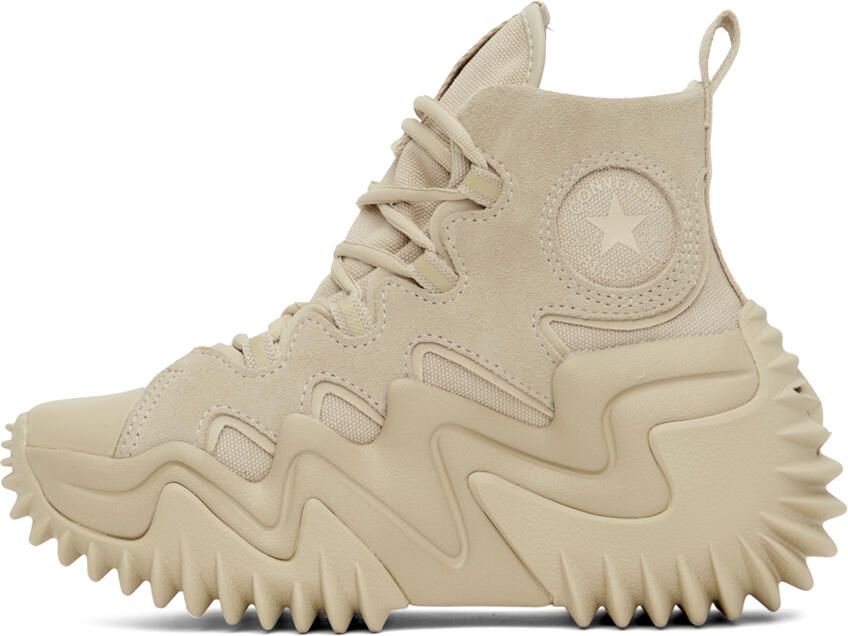 Converse Beige Run Star Motion Sneakers - Picture 2