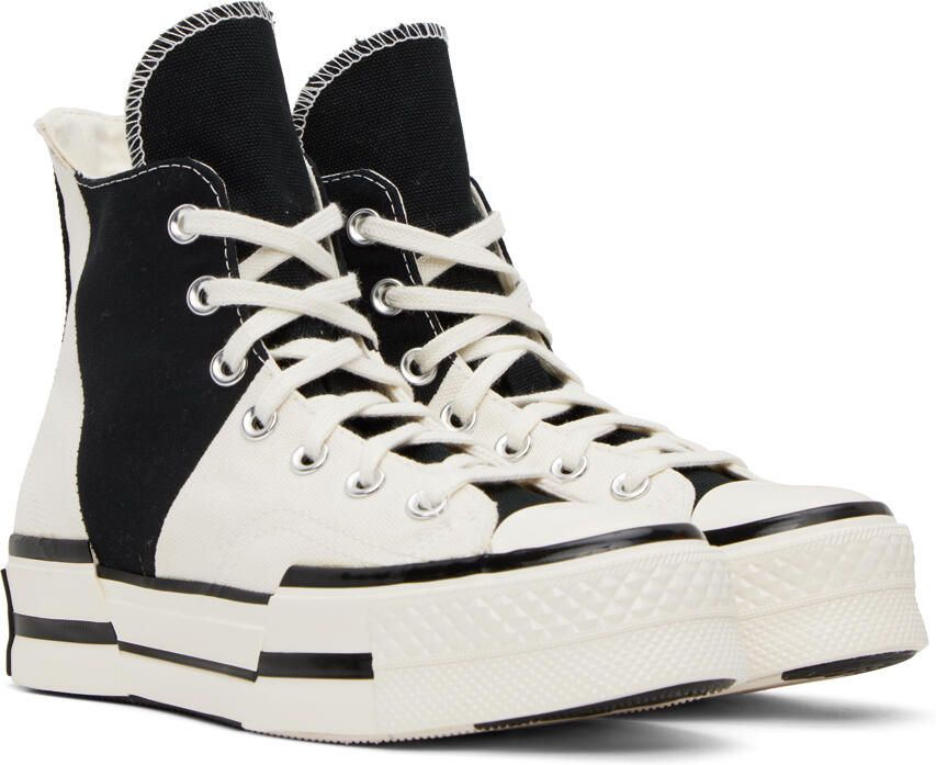Converse Black & White Chuck 70 Plus Sneakers - Picture 3