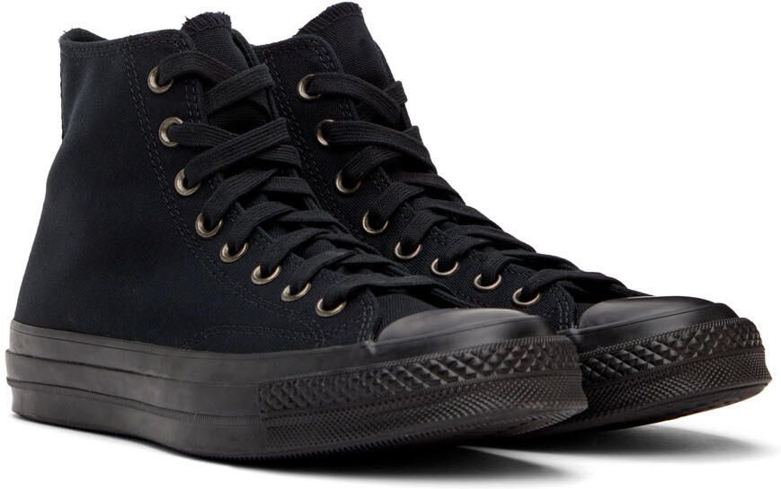 Converse Black Mono Color Chuck 70 High Sneakers - Picture 2