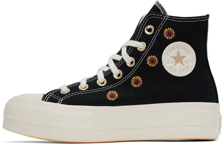 Converse Black Chuck Taylor All Star Lift Sneakers - Picture 3