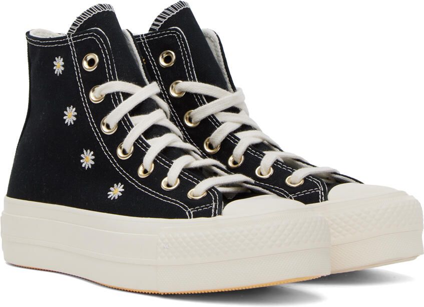 Converse Black Chuck Taylor All Star Lift Sneakers - Picture 2