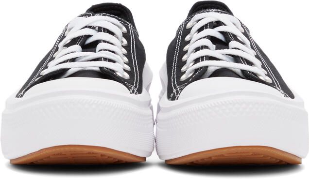 Converse Black Chuck Taylor All Star Move Ox Sneakers - Picture 5