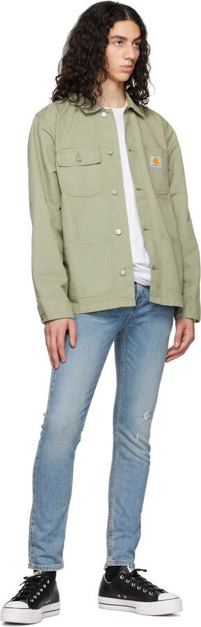 Converse Black Leather Chuck Taylor All Start Lift Low Sneakers - Picture 6