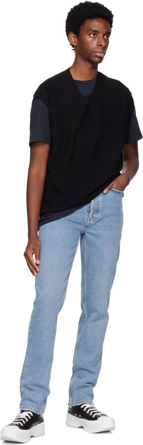 Converse Black Leather Chuck Taylor All Star Lugged 2.0 Sneakers - Picture 5