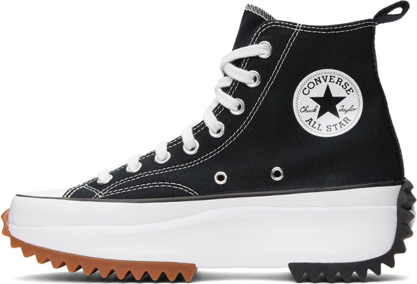 Converse Black Run Star Hike High Top Sneakers - Picture 9