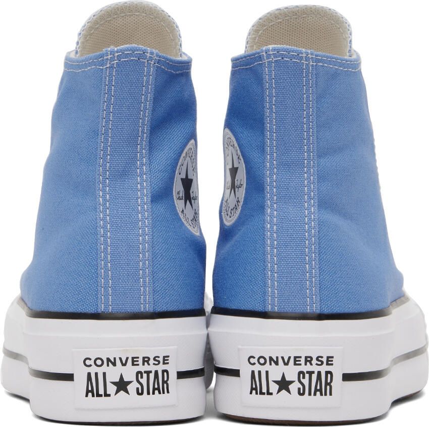 Converse Blue All Star Lift High-Top Sneakers