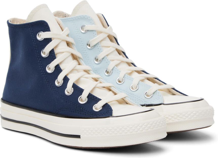 Converse Blue & Navy Chuck 70 Nautical Sneakers - Picture 2