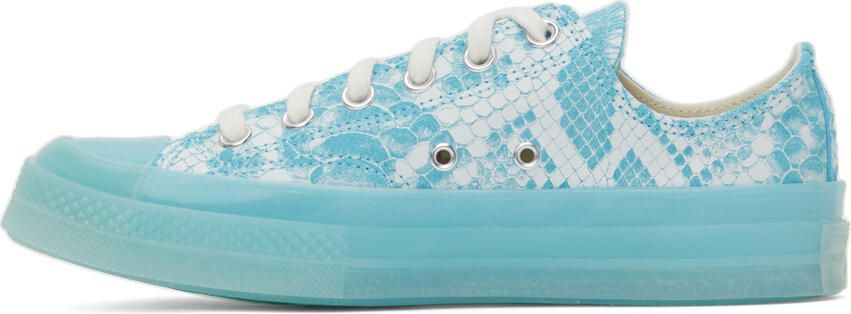 Converse Blue Golf Wang Edition Snake Chuck 70 Sneakers - Picture 3