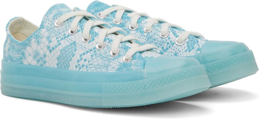 Converse Blue Golf Wang Edition Snake Chuck 70 Sneakers - Picture 2