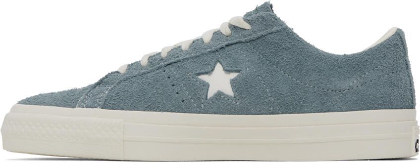 Converse Blue One Star Pro Sneakers - Picture 3