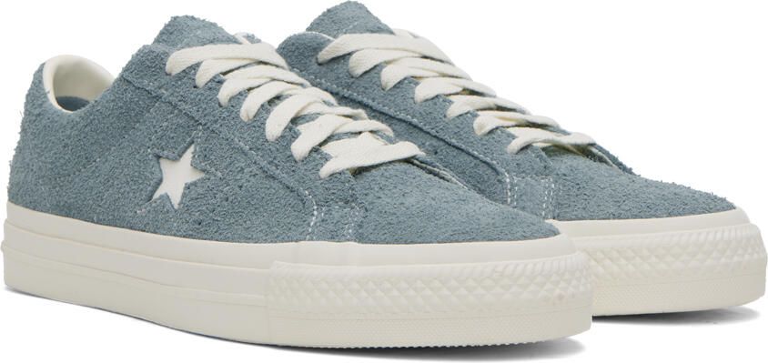 Converse Blue One Star Pro Sneakers - Picture 2