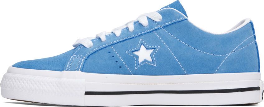 Converse Blue One Star Pro Sneakers - Picture 3