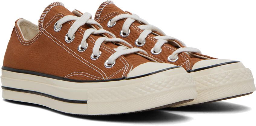 Converse Brown Chuck 70 Vintage Sneakers - Picture 2