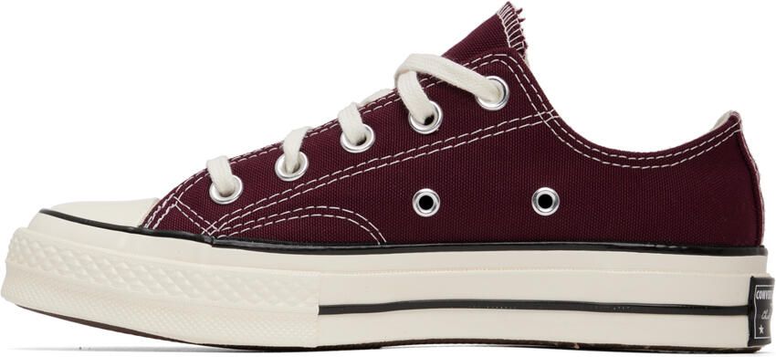 Converse Burgundy Chuck 70 Vintage Sneakers - Picture 3