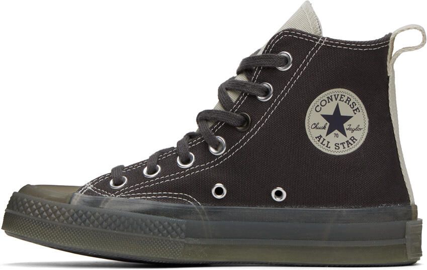 A-COLD-WALL* Gray & Off-White Converse Edition Chuck 70 Sneakers - Picture 3