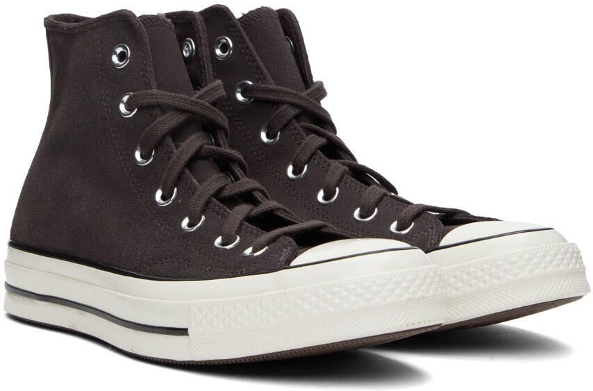 Converse Brown Chuck 70 Hi Sneakers - Picture 3