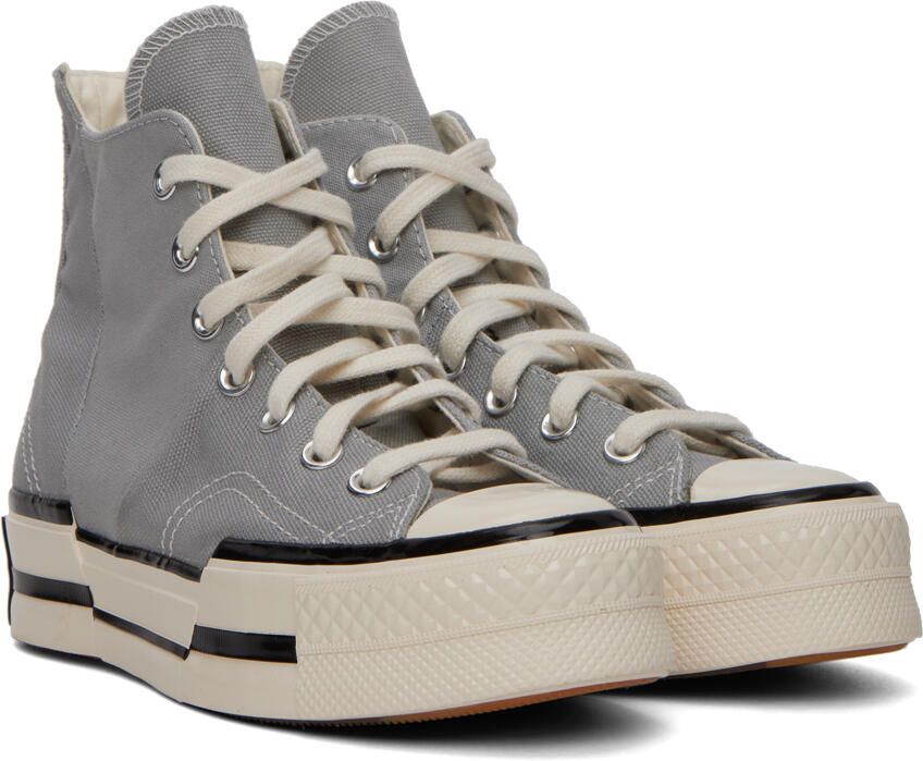 Converse Gray Chuck 70 Plus Sneakers - Picture 2