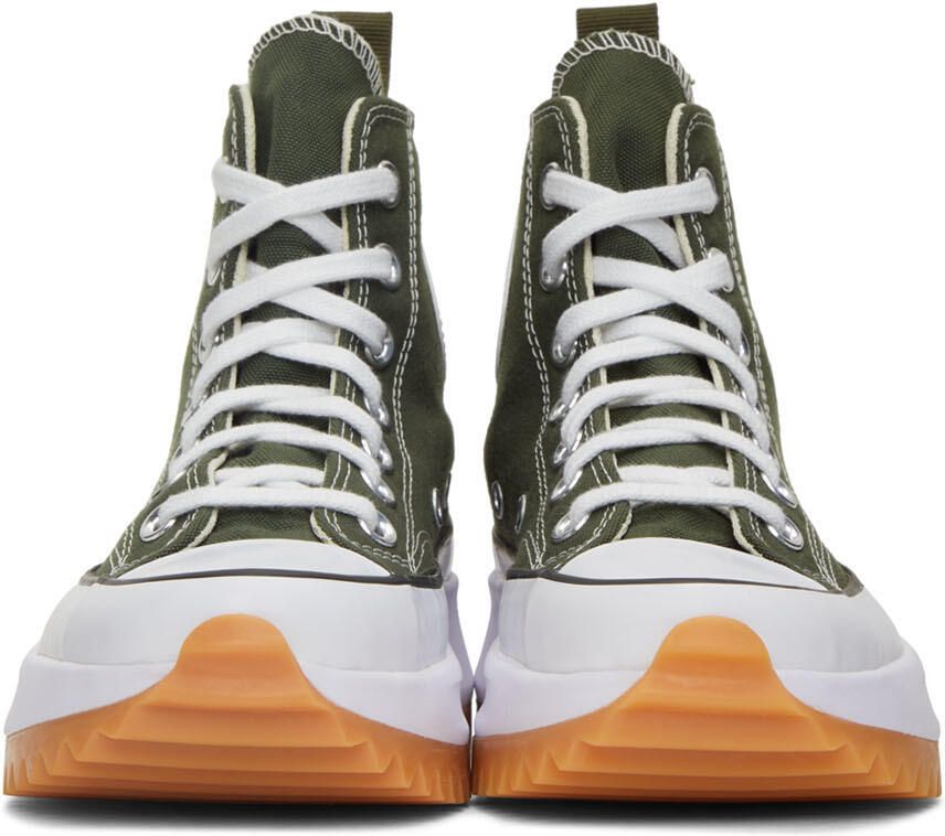 Converse Green Run Star Hike Hi Sneakers - Picture 2