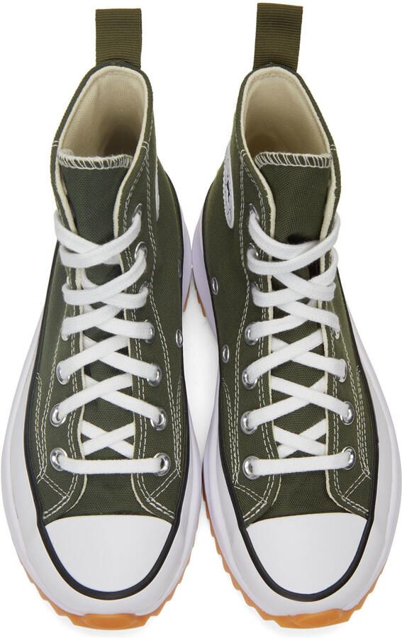 Converse Green Run Star Hike Hi Sneakers - Picture 4