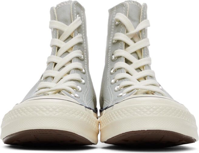 Converse Grey Chuck 70 High Sneakers - Picture 3