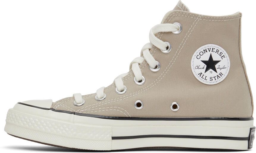 Converse Grey Chuck 70 Recycled Sneakers - Picture 4