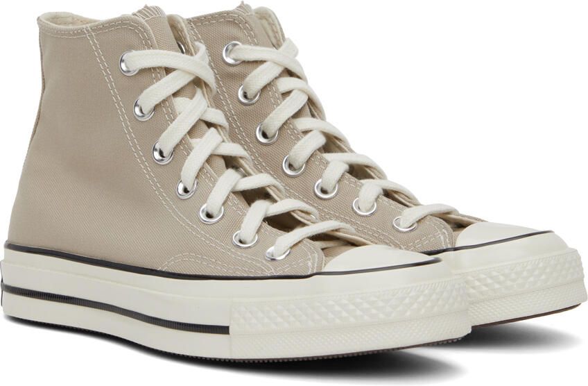 Converse Grey Chuck 70 Recycled Sneakers - Picture 3