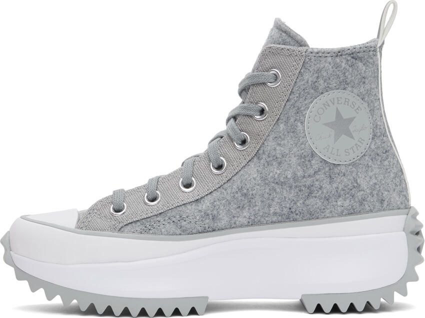 Converse Grey Run Star Hike High-Top Sneakers