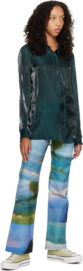 Converse Khaki CTAS Lift Hi Platform Sneakers - Picture 4