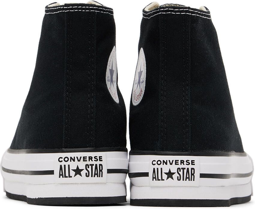 Converse Kids Black Chuck Taylor All Star Lift Sneakers - Picture 5